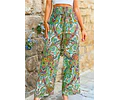 High Waist Pants Sewing Pattern | Elastic Waistband Pants Pattern | Women Sewing Pattern | Shirred Waistband | Women Pants | Wide Leg Pants