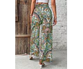 High Waist Pants Sewing Pattern | Elastic Waistband Pants Pattern | Women Sewing Pattern | Shirred Waistband | Women Pants | Wide Leg Pants