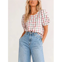 Blouse Sewing Pattern | Top Pattern | Women Sewing Pattern | Milkmaid Blouse Top Pattern | Beginner Sewing Pattern | Patterns for Women