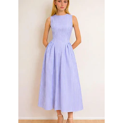 Ophelia Dress Sewing Pattern | Boat Neck Dress Pattern | Fitted Dress Pattern | Sewing Patterns | Women Patterns | Summer Dress, Women Dress