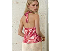 Halter Top Sewing Pattern | Top Pattern | Women Sewing Pattern | Back Tie Top Pattern | Oppen Back Top Sewing Pattern | Top Women Sewing