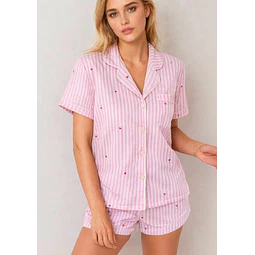 Pajama Set Sewing Pattern | Pajama Top and Shorts Pattern | Women Sewing Pattern, Easy Pajama Pattern | Beginner Sewing Pajama, Short Pajama
