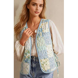 Quilted Vest Sewing Pattern | Side Tie Vest Pattern | Tie Top sewing pattern | Women Sewing Patterns | Quilted Vest | Tie Vest Pattern
