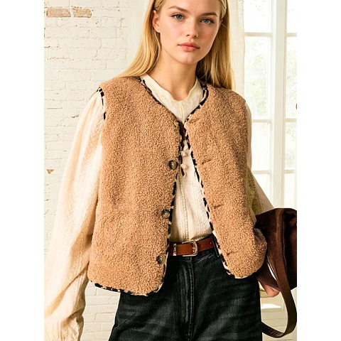 Teddy Vest Sewing Pattern | Top Pattern | Vest Pattern | Top sewing pattern | Women Sewing Patterns | Teddy Vest Women Pattern