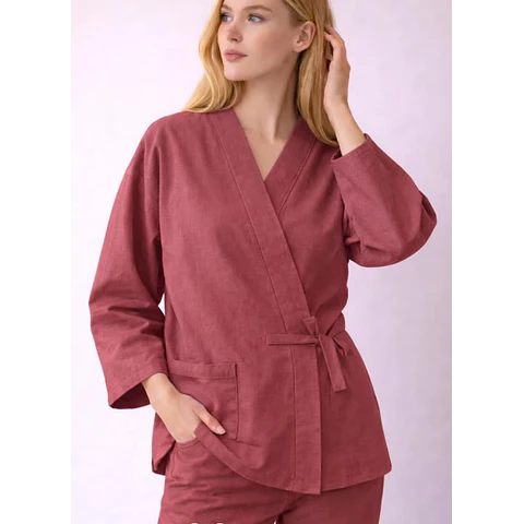 Jinbei Sewing Pattern for Women, Kimono Sewing Pattern, Kimono Pattern, Sewing Pattern for Women, Women Shirt Pattern, Robe Pattern