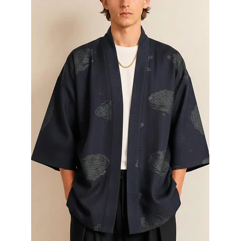 Kimono Sewing Pattern for Men, Short Kimono Pattern for Men, Kimono Pattern, Sewing Pattern for Men, Men Sewing Pattern, Men's Shirt Pattern
