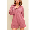 Cozy Playsuit Sewing Pattern | Sewing Patterns | Sewing Patterns for Women | Loungewear Sewing Pattern | Lounge Pattern | Patterns Sewing