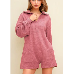 Cozy Playsuit Sewing Pattern | Sewing Patterns | Sewing Patterns for Women | Loungewear Sewing Pattern | Lounge Pattern | Patterns Sewing