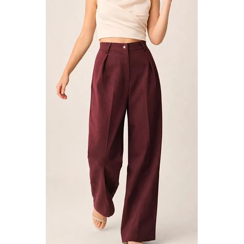 Wide Leg Pants Sewing Pattern | XS-XXXL | Women Pants Pattern | Pants Pattern | Sewing Pattern, Women Sewing Pattern | High waisted pants