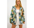 Jacket with Hoodie Sewing Pattern | Coat Pattern | Sewing Patterns | Quilted Jacket Pattern | Hooded Jacket Coat | Women Jacket