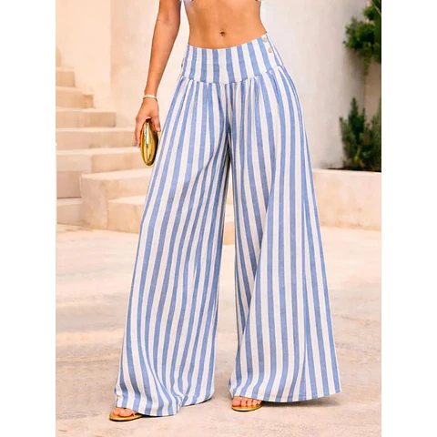 Palazzo Pants Pattern for Women | Wide Leg Pants Sewing Pattern for Women | Pants Pattern | Women Sewing Pattern | Women Trousers Pattern