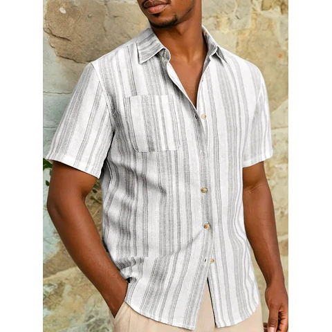 Men Shirt Sewing Pattern, Hawaiian Shirt Pattern, Sewing Pattern for Men, Shirt Pattern, Men's PDF Pattern shirt, Short Sleeves Shirt Men