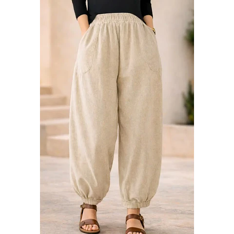 Balloon Pants Sewing Pattern, Barrel Leg Pants Pattern, Wide Leg Pants Sewig Pattern, Women Sewing Pattern Pants, Baggy Pants Pattern