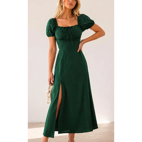 Dress Sewing Pattern for Women | Milkmaid Dress Pattern | Dress Pattern | Cottagecore Dress Pattern | Women Pattern | Maxi Dress Pattern