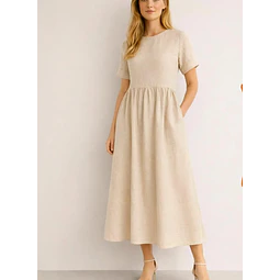 Maya Dress Sewing Pattern | Dress with Pockets | Linen Dress Sewing Pattern | Women Patterns | Summer Dress | Women Dress