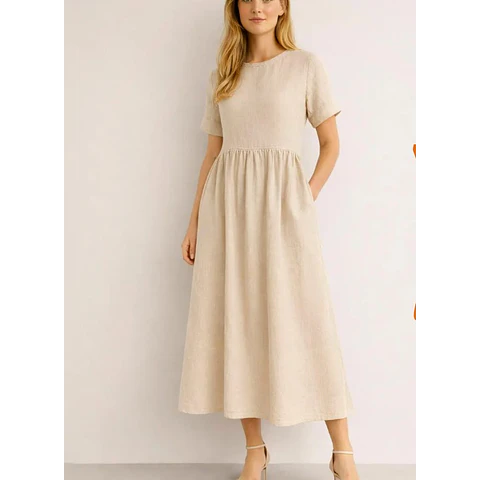 Maya Dress Sewing Pattern | Dress with Pockets | Linen Dress Sewing Pattern | Women Patterns | Summer Dress | Women Dress