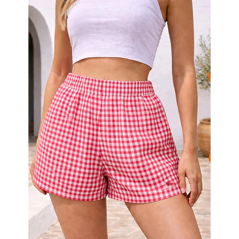 Easy Shorts for Women Sewing Pattern | Women Shorts | Beginner Shorts | Elastic Waistband Shorts | High Waist Wide Leg Shorts