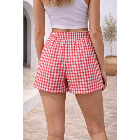 Easy Shorts for Women Sewing Pattern | Women Shorts | Beginner Shorts | Elastic Waistband Shorts | High Waist Wide Leg Shorts