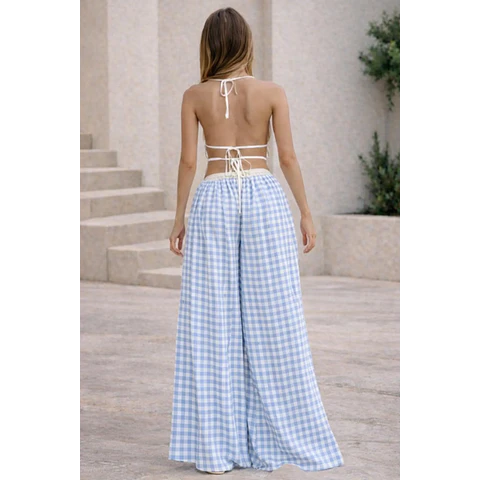 Wide Pants Sewing Pattern | Palazzo Pants Sewing Pattern for Women | Pants Pattern | Women Sewing Pattern | Women Palazzo Pants Trousers