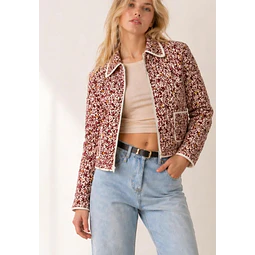 Zip Up Jacket Sewing Pattern for Women | Quilted Pattern | Sewing Patterns | Quilted Jacket Pattern | Pattern Jacket Coat | Beginner Jacket