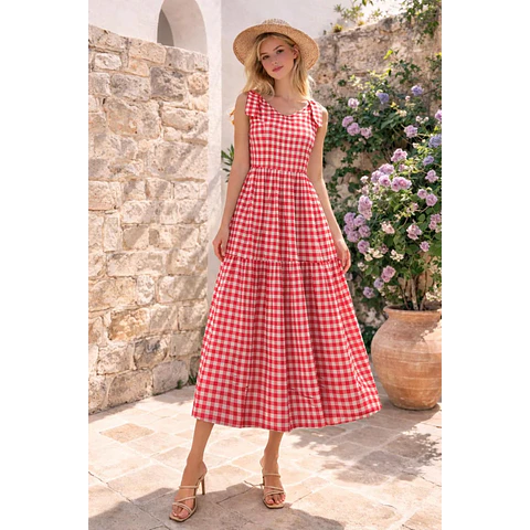Esme Dress Sewing Pattern | Dress Pattern | Sewing Patterns | Women Patterns | Tiered Dress | Summer Dress | Beginner Sewing Pattern Dress
