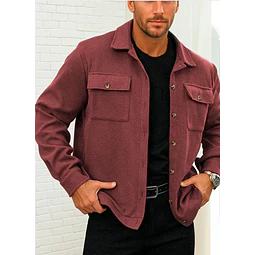 Jacket Sewing Pattern for Men, Shirt Jacket Men Pattern, Men Sewing Pattern, Jacket Pattern Men, Men Jacket, Button Jacket Men, Shirt Jacket