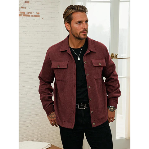Jacket Sewing Pattern for Men, Shirt Jacket Men Pattern, Men Sewing Pattern, Jacket Pattern Men, Men Jacket, Button Jacket Men, Shirt Jacket
