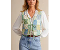 Quilted Vest Sewing Pattern | Front Tie Vest | Vest Sewing Pattern | Top Pattern | Women Sewing Patterns | Quilted Vest | Patchwork Vest
