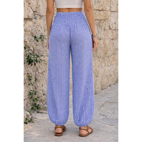 Nina Harem Pants Sewing Pattern | XS-XXXL | Harem Pants Pattern | High Waisted Pants Pattern | Women Pants Pattern | Beginner Sewing Pattern
