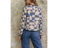 Zip Up Jacket Sewing Pattern | Women Jacket Pattern | Sewing Patterns | Coat Pattern | Women Sewing Pattern, Beginner Jacket, Quilted Jacket