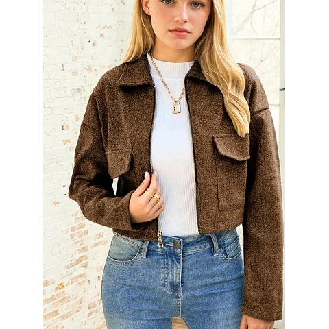 Jacket Sewing Pattern, Zip Up Jacket Pattern, Women Jacket Sewing Pattern, Crop Jacket, Short Jacket, Women Pattern Zipper Jacket