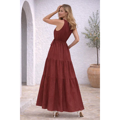 Dress Sewing Pattern | Maxi Halter Neck Dress | Prom Dress Sewing Pattern | Women Sewing Pattern | Summer Dress | Sewing Patterns