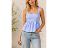 Olivia Top Sewing Pattern, Back Tie Top Pattern, Women Sewing Pattern, Peplum Top Pattern, Sewing Patterns for Women, Tie Top Blouse Pattern