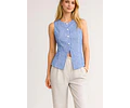 Paris Vest Sewing Pattern, Vest Pattern, Sewing Patterns Women, Suit Vest, Button Up Top, Top Sewing Pattern for Women, Women Vest Pattern
