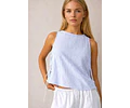 Side Tie Top Sewing Pattern | Women Sewing Pattern | Crop Top Pattern | Summer Tie Top Pattern | Sewing Patterns Top | Tank Crop Top Blouse