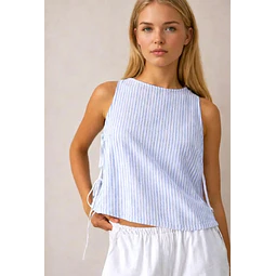 Side Tie Top Sewing Pattern | Women Sewing Pattern | Crop Top Pattern | Summer Tie Top Pattern | Sewing Patterns Top | Tank Crop Top Blouse