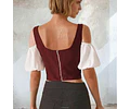 Corset & Blouse Sewing Pattern | Top Pattern | Sewing Patterns | Women Sewing Pattern | Corset Belt |  Corset Pattern | Underbust Corset