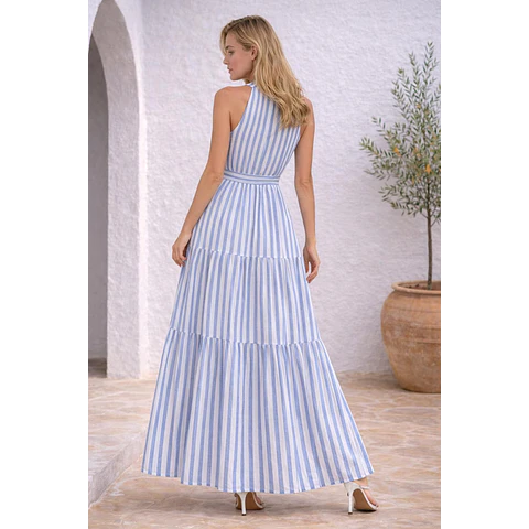 Julie Maxi Dress Sewing Pattern | Halter Neck Dress | Prom Dress Sewing Pattern | Women Sewing Pattern | Summer Dress | Sewing Patterns