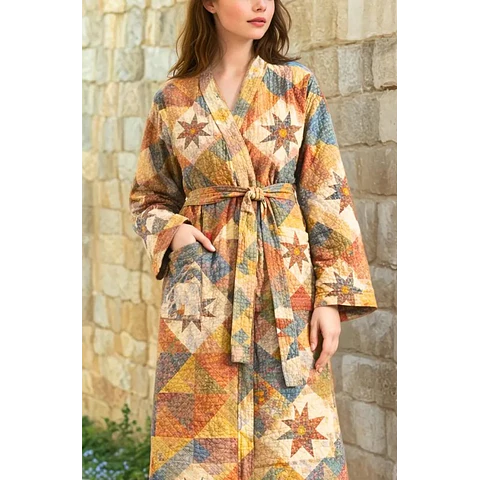 Quilted Coat Sewing Pattern for Women| Coat Pattern | Sewing Patterns | Women Sewing Pattern Patchwork | Beginner Jacket, Quilted Jacket