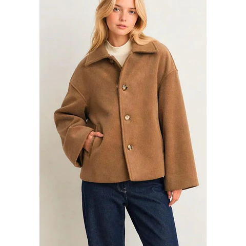 Jacket Sewing Pattern for Women, Button Up Jacket, Coat Pattern, Beginner Sewing Pattern, Sewing Pattern Jacket Coat for Women