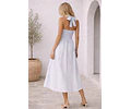Alyssa Dress Sewing Pattern | Summer Dress Sewing Pattern | Women Pattern | Halter Dress Pattern for Women | Halter Dress | Midi Dress