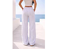 Elastic Wide Pants Pattern with Pockets | Summer Pants Sewing Pattern for Women | Pants Pattern | Women Sewing Pattern | Women Trousers