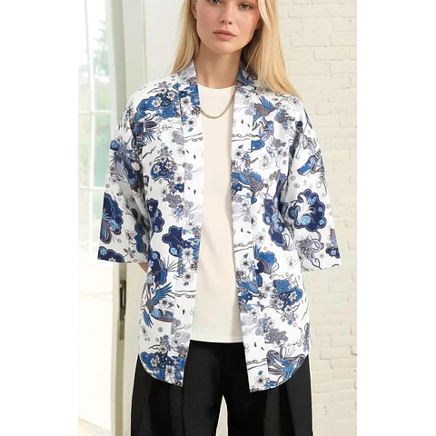 Kimono Sewing Pattern, Short Kimono Pattern for Women, Kimono Pattern, Sewing Pattern for Women, Women Shirt Pattern, Robe Pattern