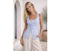 Vienna Vest Sewing Pattern for Women, Vest Pattern, Sewing Patterns Women, Suit Vest, Button Up Top, Top Sewing Pattern, Summer Top