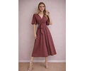 Josie Maxi Dress Sewing Pattern | Wrap Dress Pattern | Women Sewing Pattern | Women Dress | Sewing Patterns for Women Dress
