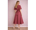 Josie Maxi Dress Sewing Pattern | Wrap Dress Pattern | Women Sewing Pattern | Women Dress | Sewing Patterns for Women Dress