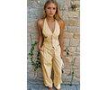 Summer Set Sewing Patterns | Top & Pants Pattern | Sewing Pattern Women | Wide Leg Pants Pattern | Tie Back Top, Backless Top, Open Back Top