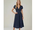 Aurora Dress Sewing Pattern | Dress with Pockets | Linen Dress Sewing Pattern | Women Patterns | Summer Dress | Halter Women Dress