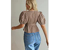 Wrap Top Sewing Pattern | Top Pattern | Women Sewing Pattern | Blouse Pattern | Sewing Patterns Women Blouse | Tie Top Blouse Women Pattern