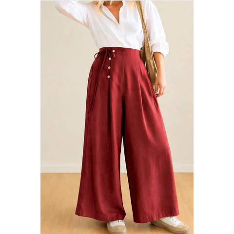 Pants Sewing Pattern for Women | Sewing Patterns | Trousers Pattern | Wide Leg Pants Pattern | Sewing Pattern Women Pants Trousers